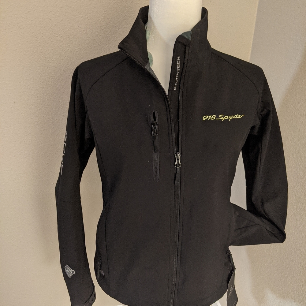 Small Ladies 918 Porsche Stormtech swag bag jacket